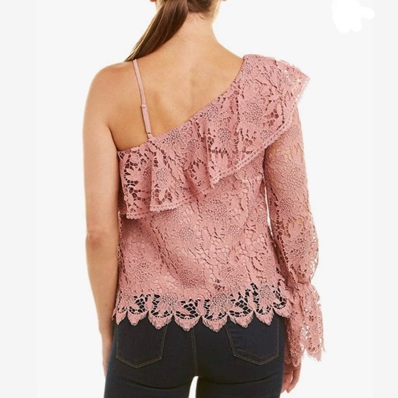 J.O.A One Shoulder Ruffle Top - Picture 2 of 4